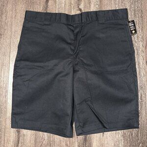 Dickies WR852BK Men's Size 42 Shorts Black Multi-Pocket Relaxed Fit Uniform NWT